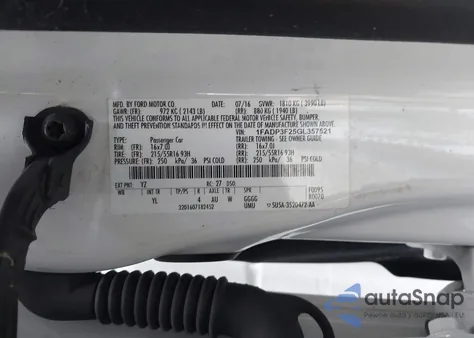 2016 Ford Focus Se from USA, damaged, VIN 1FADP3F25GL357521